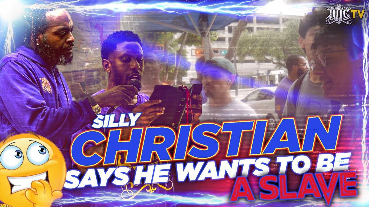 CHRISTIAN SAYS BEING A SLAVE IS “OKAY”?!