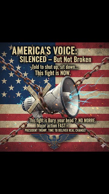 America's Voice: SILENCED – But Not Broken