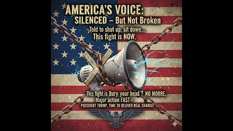 America's Voice: SILENCED – But Not Broken