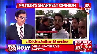 Republic Asks Aaditya Thackeray_ Where Were You On Night Of Disha's Death_