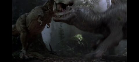 Spinosaurus vs T-rex | Jurassic park 3 | 2001