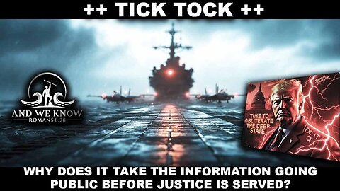NOaDS 11.25.25- TICK TOCK, Trump post 17 letter comms, PUBLIC info forcing JUSTICE