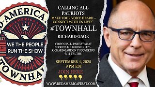#TOWNHALL RAF's 9-11 truth with Richard Gage LiveLink- RedAmericaFirst.com