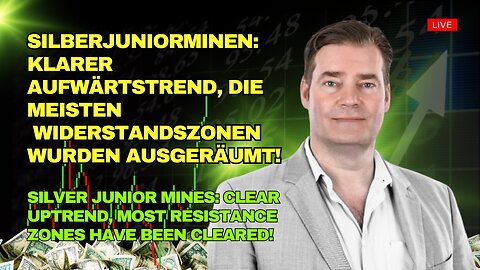 Silberjuniorminen: Klarer Aufwärtstrend, die meisten Widerstandszonen wurden ausgeräumt!