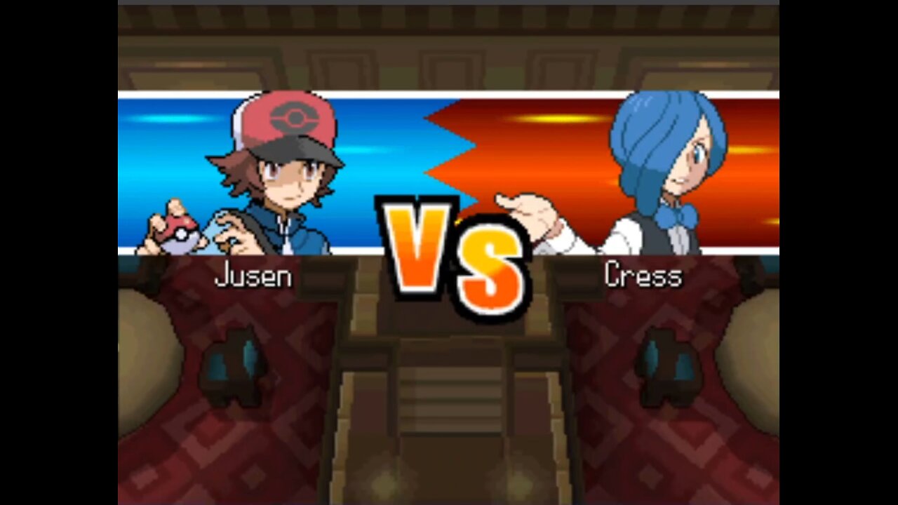 Pokemon Black - Striaton Gym Leader Battle