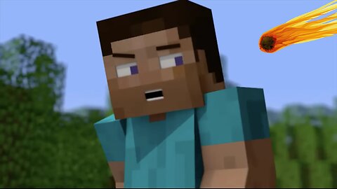Minecraft Steve AI, BUT A Meteor Strike OCCURS!