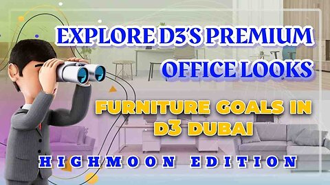 Dubai Design District (d3) Office Furniture Showcase | Highmoon Office Furniture