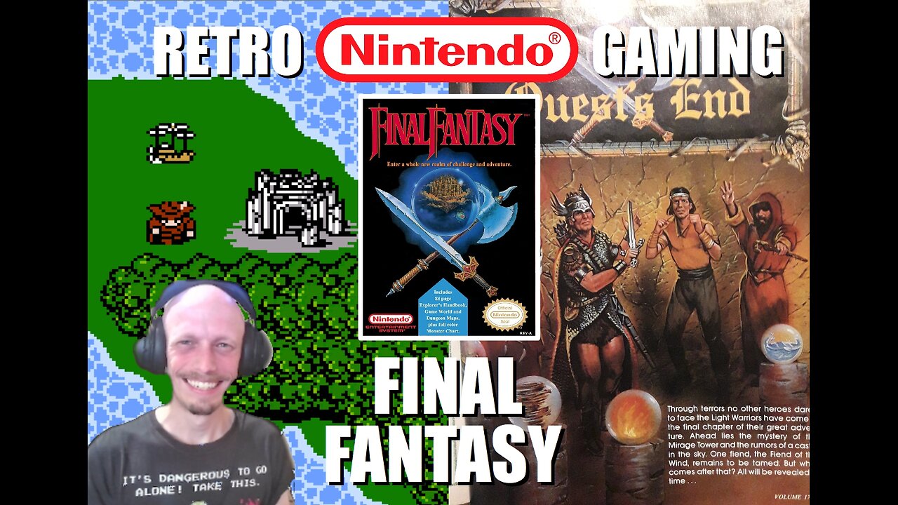Final Fantasy (NES): When the World is Veiled in Darkness, Four Young Warriors Arrive to Fight Chaos