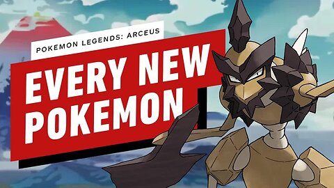 Pokemon Legends - Arceus - All New Pokemon