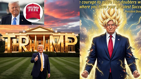 President Trump has a top-secret plan for being president again in 2028