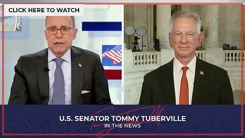 Senator Tuberville Joins Kudlow to Discuss ICE in Minneapolis and Successful Venezuela Operation