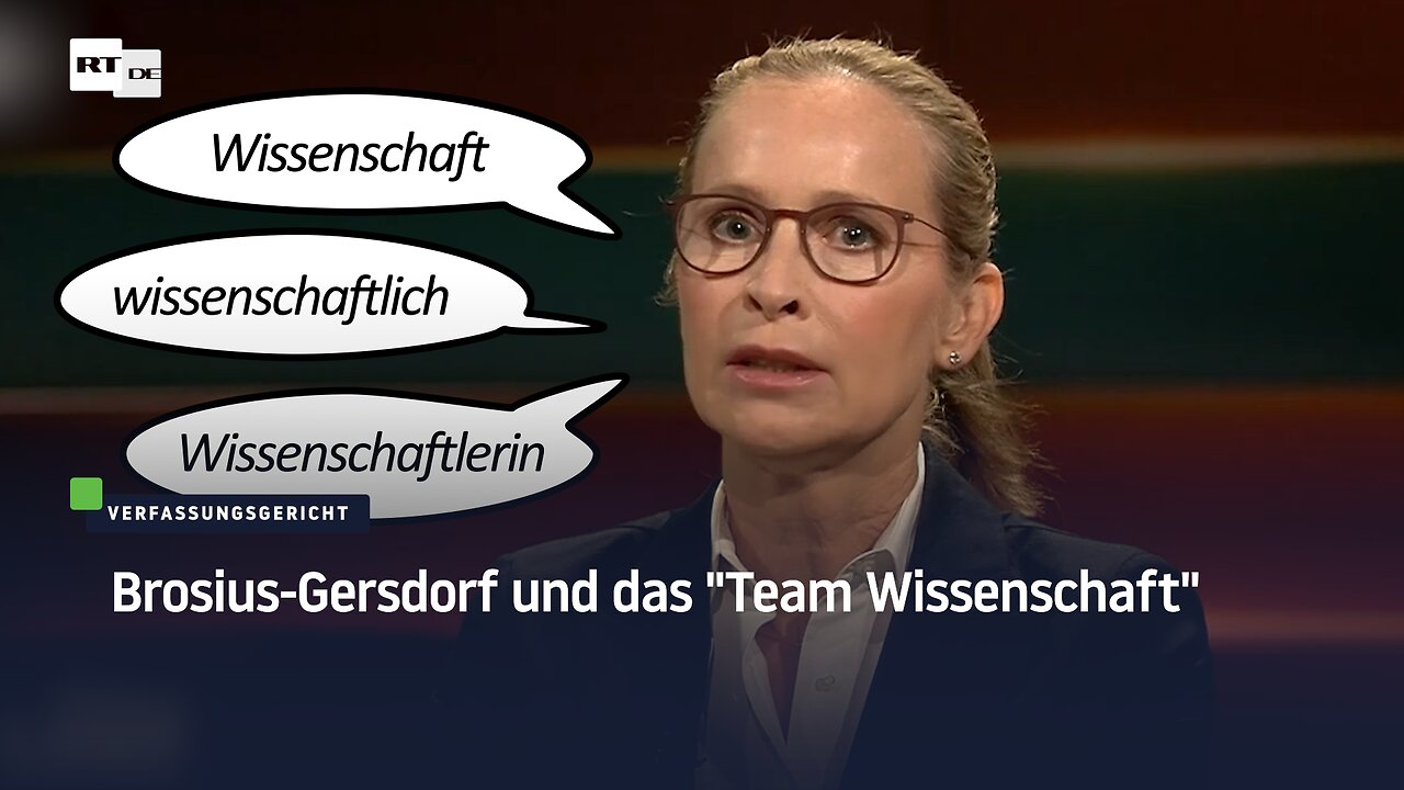 Brosius-Gersdorf und das "Team Wissenschaft"