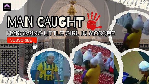 Shocking Incident in Mosque! Little Girl Harassed During Prayer – Must Watch!