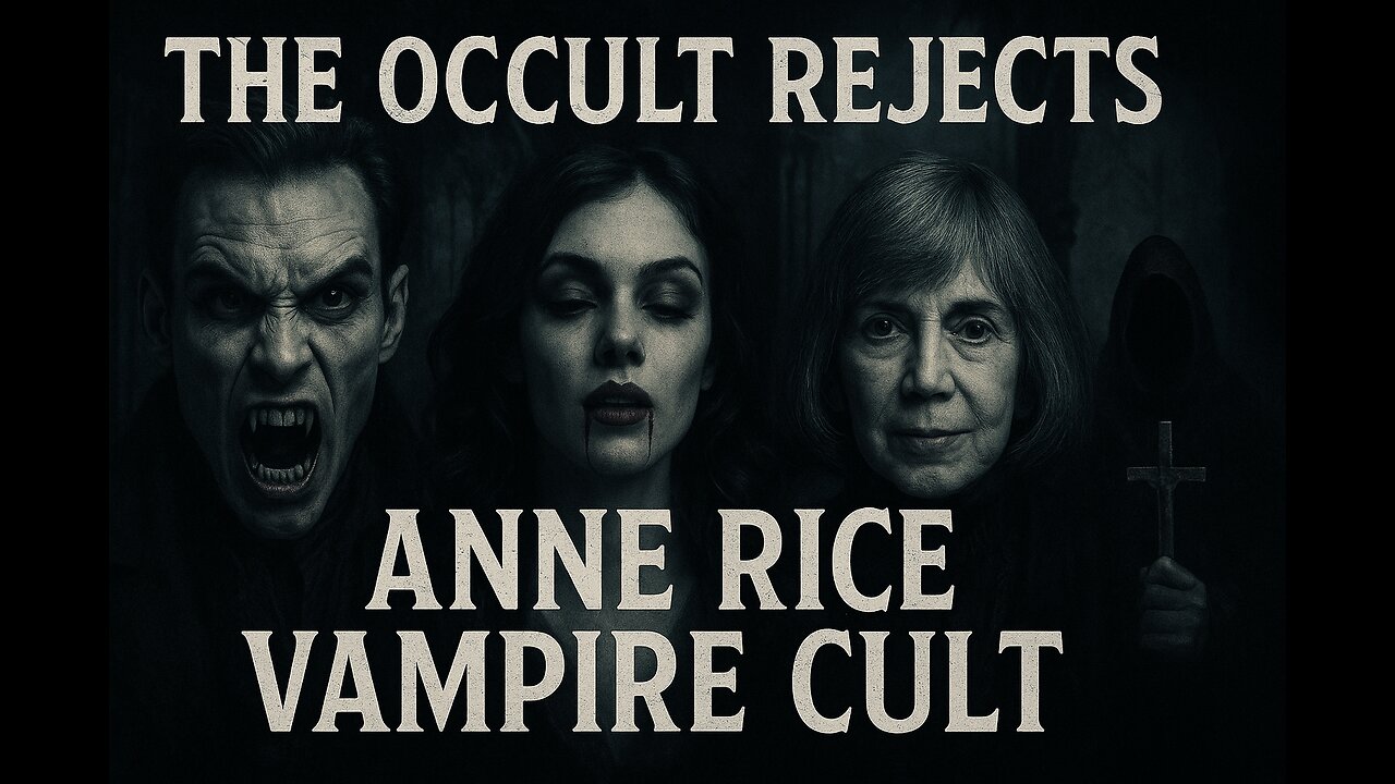 Ex Anne Rice Vampire Cult Member Tells Story