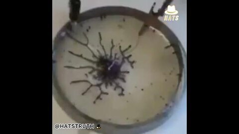 This is graphene oxide's reaction to 5G radio waves