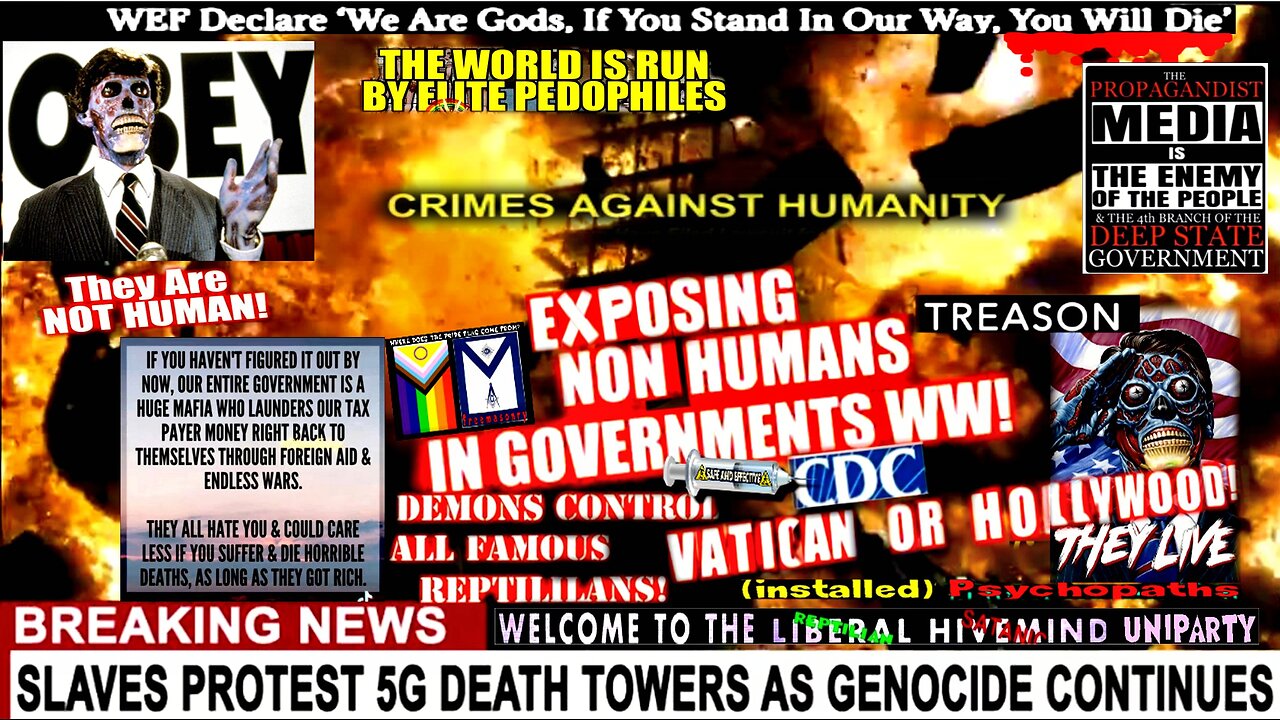 Obey! ‘They Live’- BODY SNATCHERS ARE ASSIMILATING THE WORLD (compilation version)