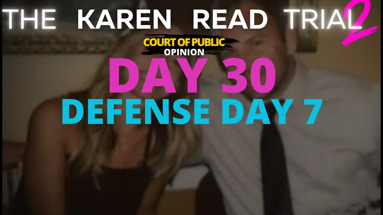 KAREN READ TRIAL LIVE STREAM with PANEL Day 30