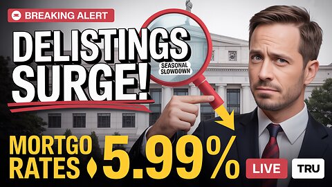 New Housing Market Signal: Delistings Surge to All-Time High