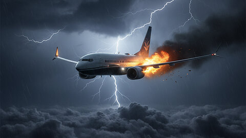 The inflight movie is horror! So is the pilot
