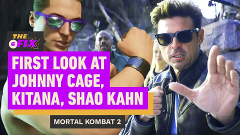 Mortal Kombat 2 Movie Gets First Looks at Johnny Cage, Kitana, Shao Kahn -