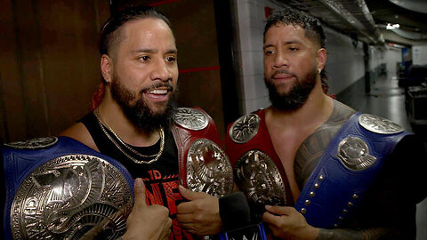 The Usos make history as new Undisputed WWE Tag Team Champions: May 20, 2022 @wwefree ​