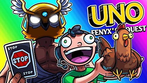 Uno Funny Moments - Nogla s Pulling His (CHICKEN) Out!
