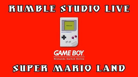 Rumble Studio Premiere Live: Super Mario Land | Nintendo Switch Online (Game Boy) | No Commentary