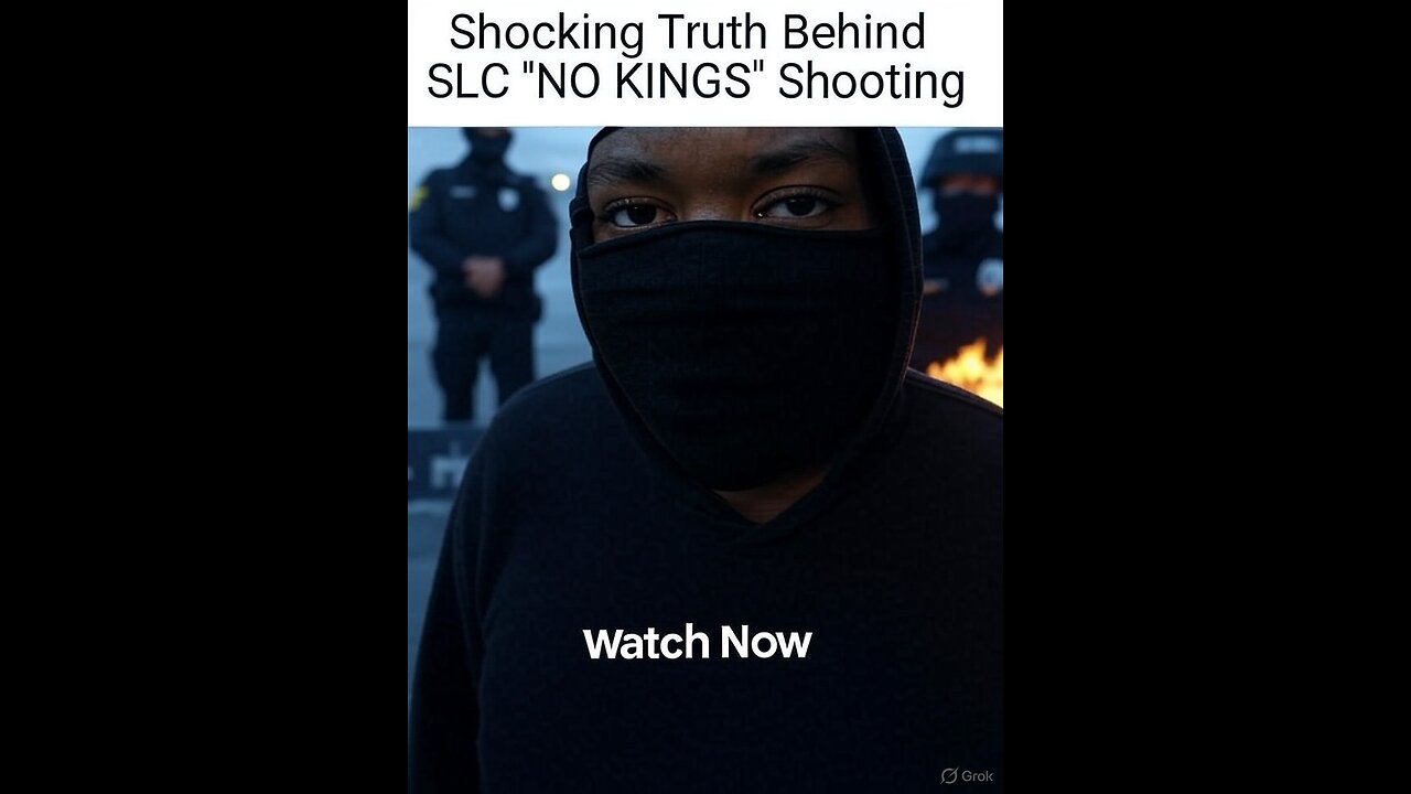 The Shocking Truth Behind The Salt Lake City "NO KINGS" Shooting