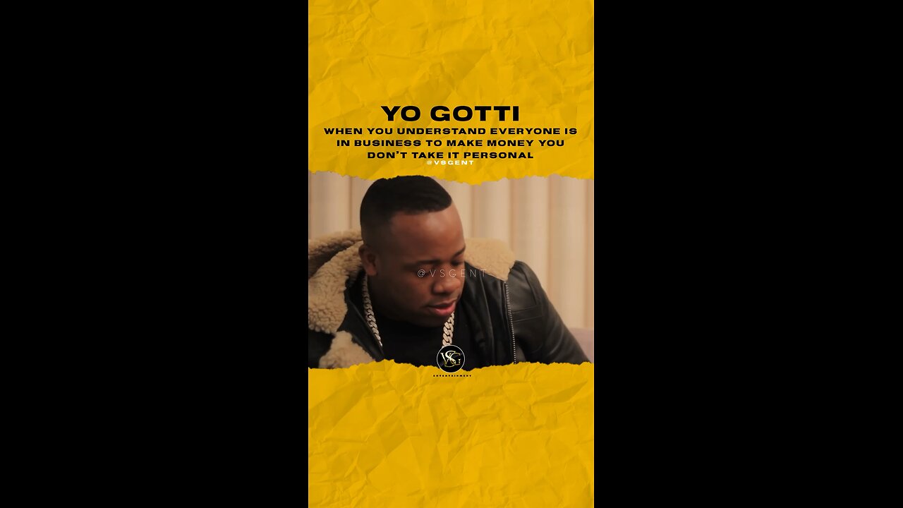 @yogotti When you understand everyone is in business to make money you don’t take it personal