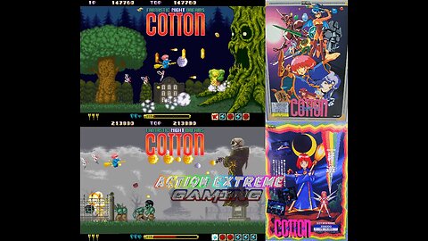 Cotton Fantastic Night Dreams (Sharp X68000 Version) Stage 2 [MAJO 魔女 (MAJO Witch)]