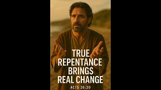 “True Repentance Brings Real Change”