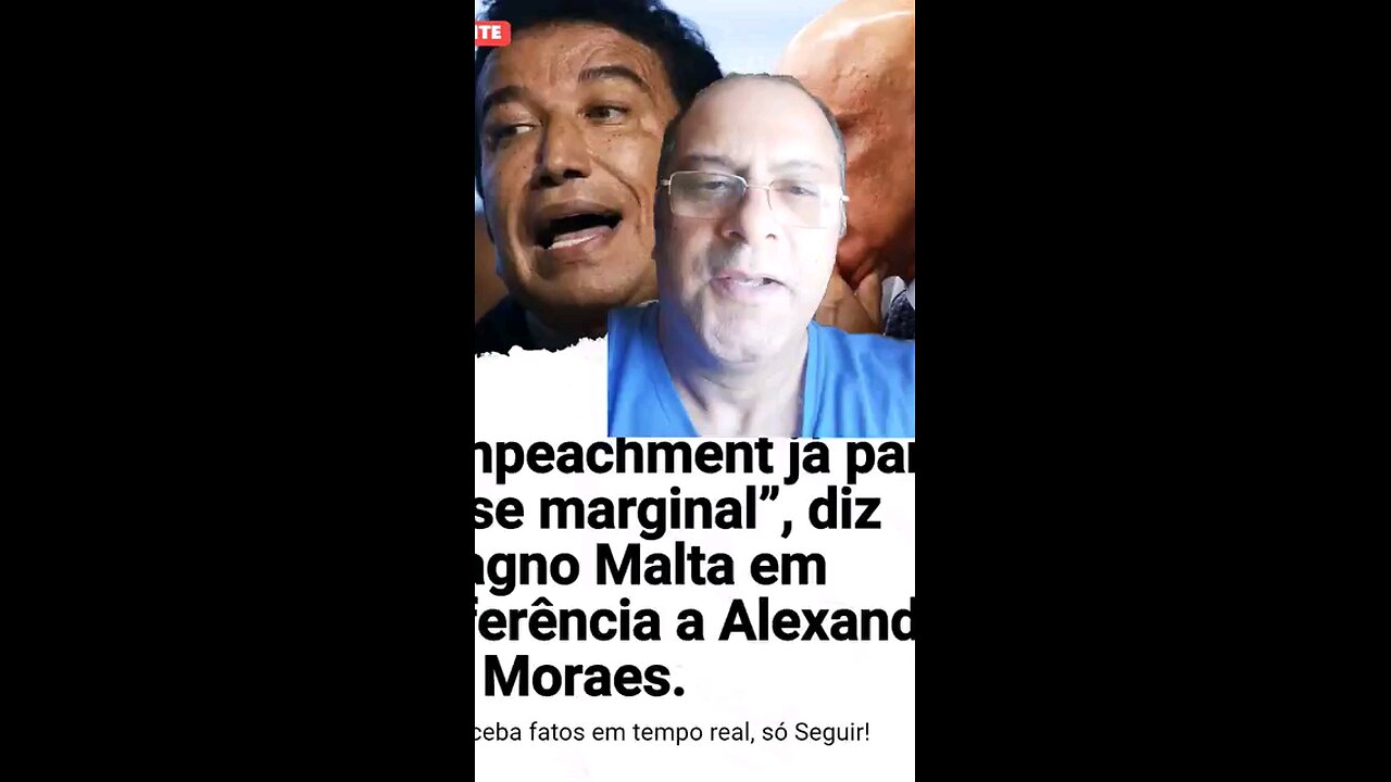 Magno Malta descascando o ministro