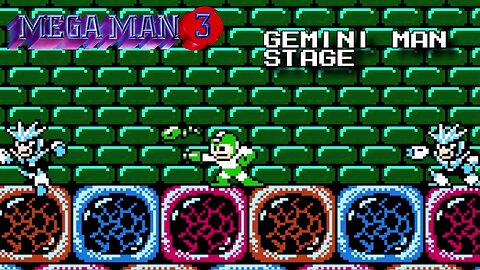 Mega Man 3 (NES) - 7. Gemini Man stage