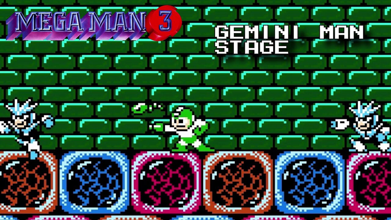 Mega Man 3 (NES) - 7. Gemini Man stage