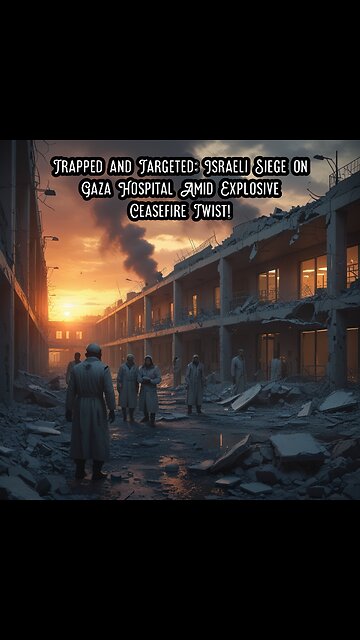 Trapped and Targeted: Israeli Siege on Gaza Hospital Amid Explosive Ceasefire