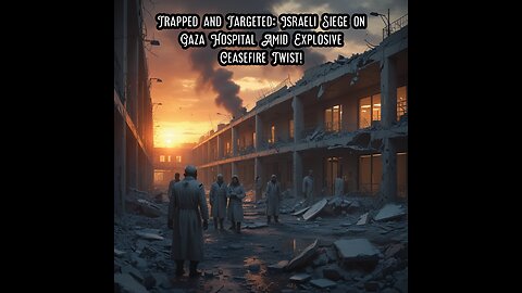 Trapped and Targeted: Israeli Siege on Gaza Hospital Amid Explosive Ceasefire