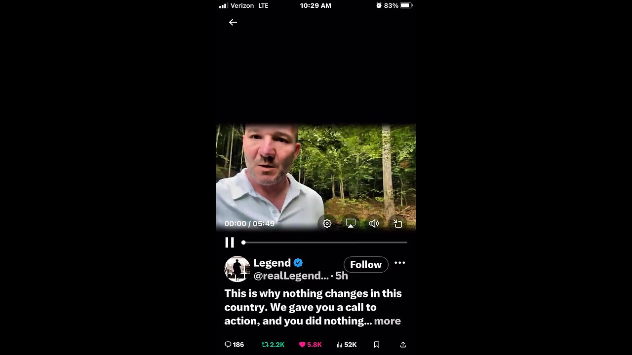 This is why nothing changes in this country. We gave you a call to action, and you did nothing. Your