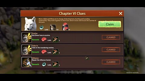 Wolf Game:Wild Animal Wars, Chapter 7 Save