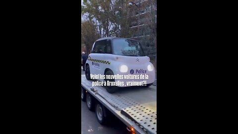 Brussels police are becoming «environmentally