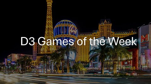 Week One - Division III Games of the Week