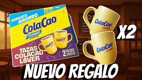 ¡NUEVO REGALO DE COLACAO! 🎁 Dos tazas exclusivas ColaCao Lover Unboxing)