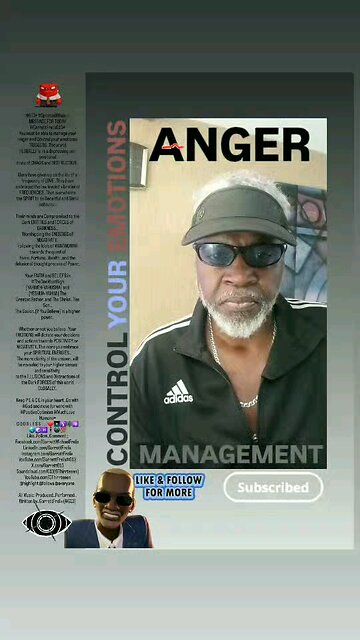 ▪︎ANGER MANAGEMENT/CONTROL YOUR EMOTIONS▪︎