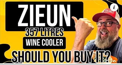 This Zieun 357 liter Wine refrigerator/ cooler is the best thing since sliced bread!