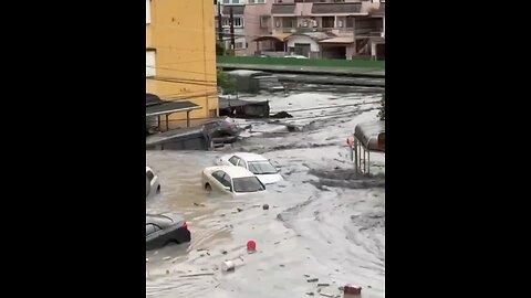Several areas of Taiwan were flooded as Super Typhoon Ragasa passed nearby.