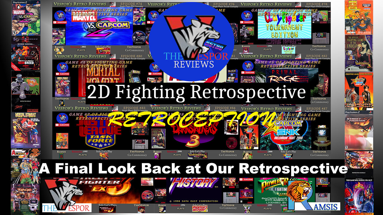 2D Fighting Game Retrospective | Retroception!!! | A Final Look at our Fighting Retrospective
