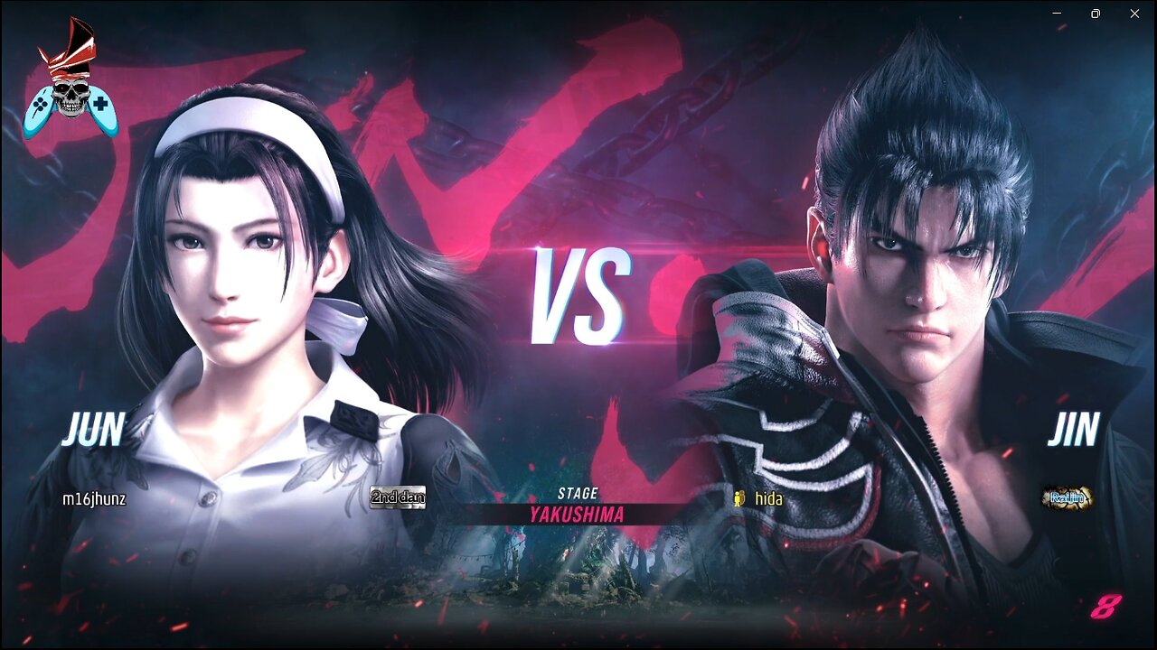 TEKKEN 8 Skulled Jun Kazama Fighter promotion match