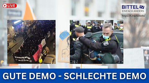 Gute Demo - schlechte Demo - Antwort von der Polizei Berlin - 01.09.2025
