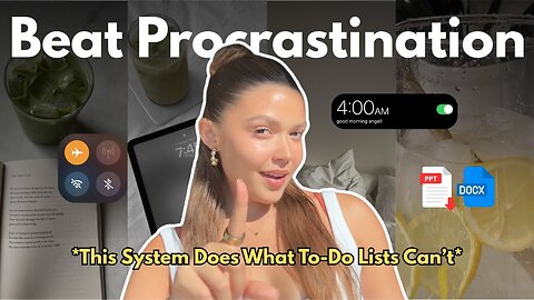 Adopt These 3 Systems to BOOST Productivity (+how I organize my life for max productivity)