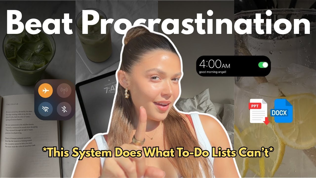 Adopt These 3 Systems to BOOST Productivity (+how I organize my life for max productivity)