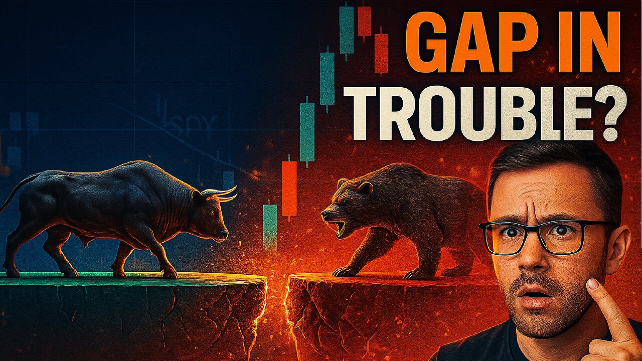The Stock Market’s Fate Hangs on ONE Gap 👀